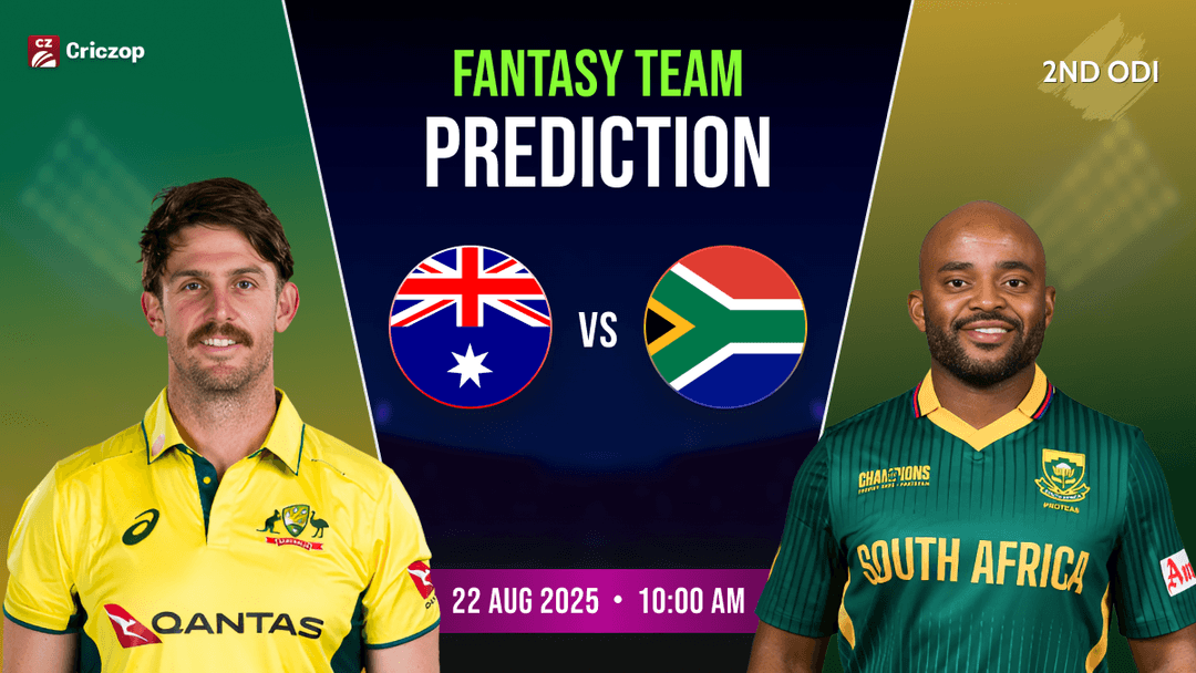 Australia vs South Africa 2nd ODI D11 Team 