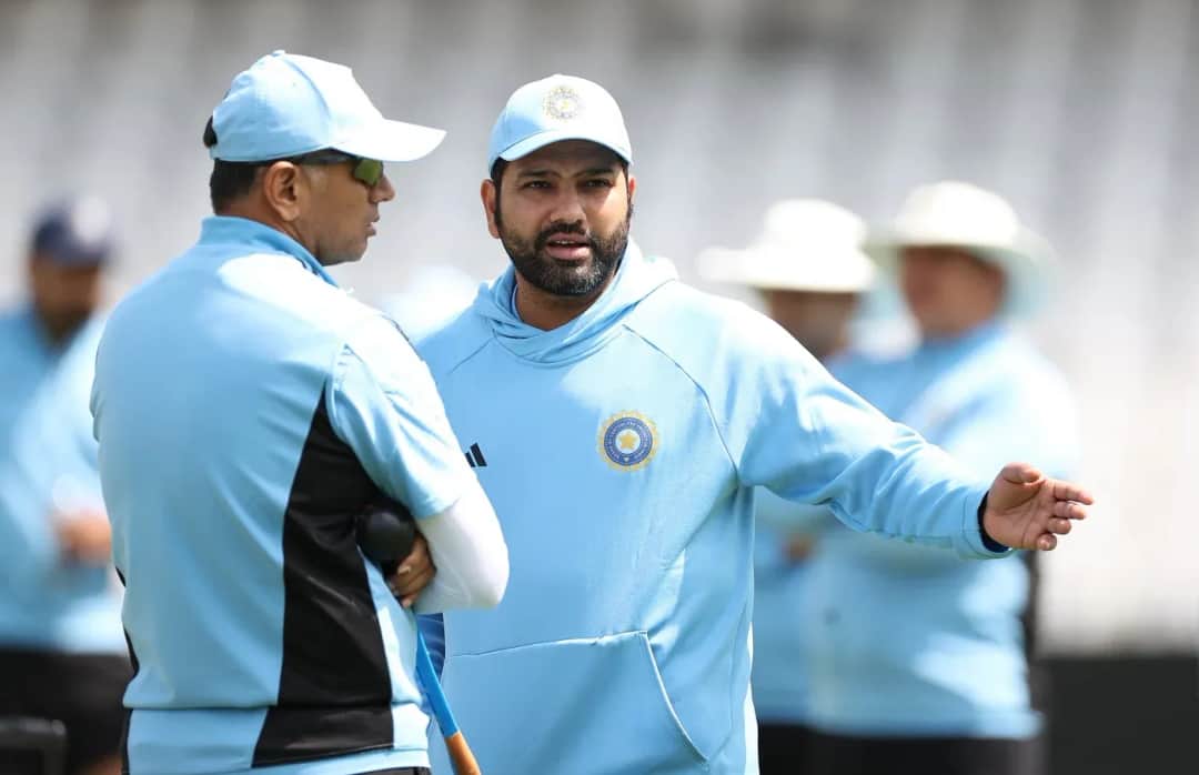 Rahul Dravid Rohit news.webp